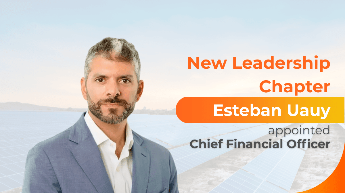 Atlas Renewable Energy Appoints Esteban Uauy as Chief Financial Officer